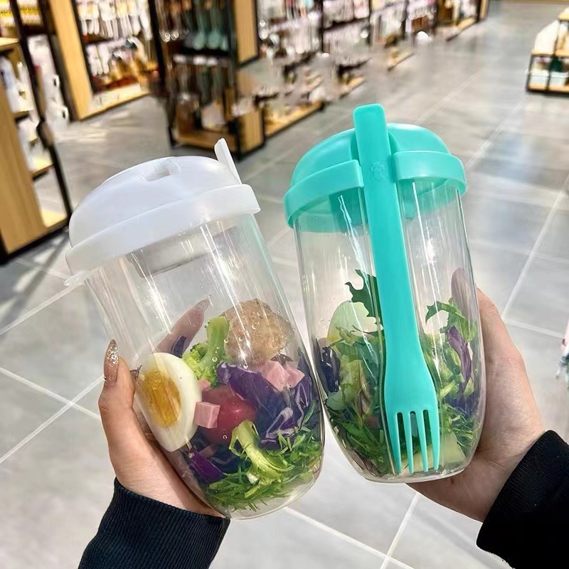 Meal Prep Yogurt Containers - Przenośny zestaw pojemników na babeczki owsiane