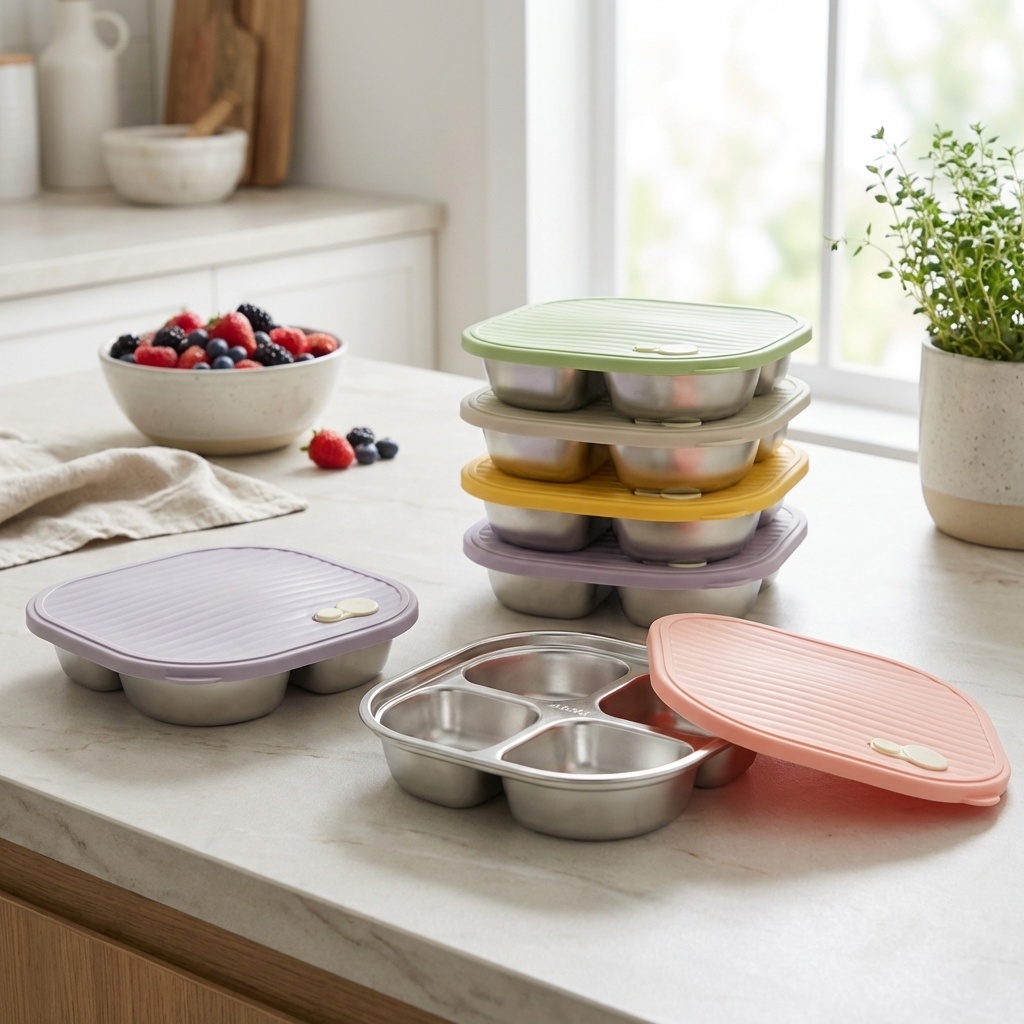 Meal Prep Diet - Pojemnik na lunch z nierdzewnej stali