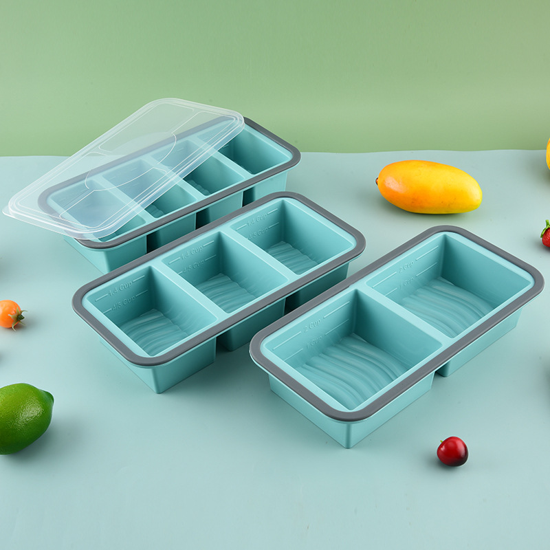 Meal Prep Chia Pudding - 1 szt. Silikonowa forma do zamrażania