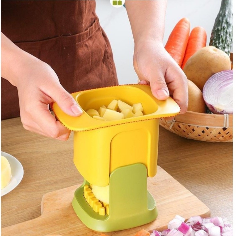 Meal Prep With Potatoes - Wielofunkcyjny ręczny siekacz do warzyw, krajalnica