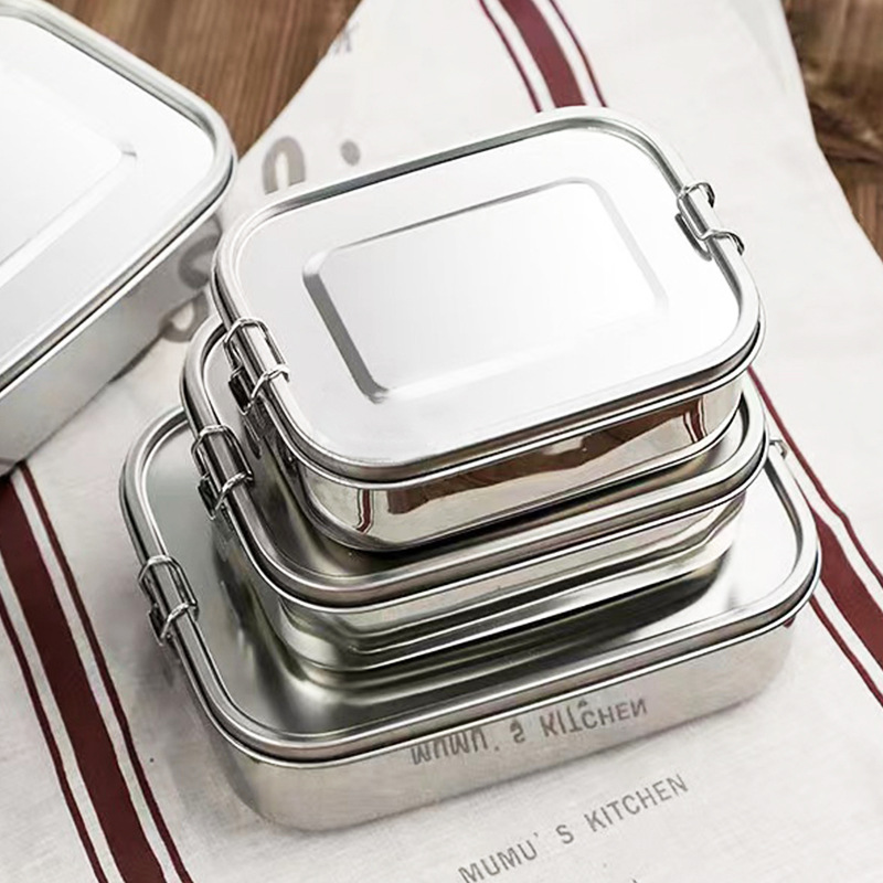 Meal Prep Box - Kwadratowe pudełko na drugie śniadanie ze
