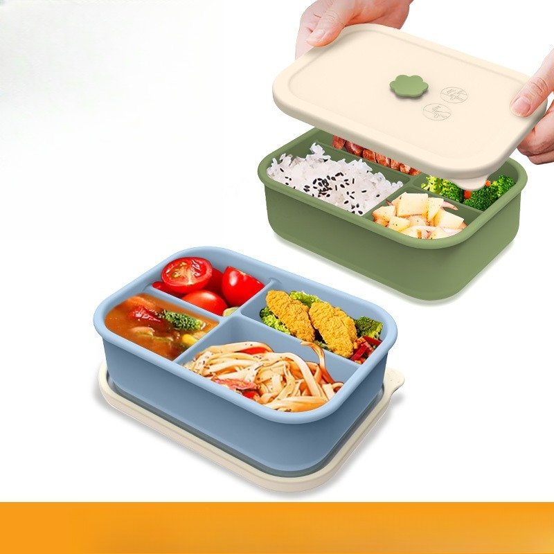 Meal Prep Diet - Silikonowy pojemnik na lunch do mikrofalówki