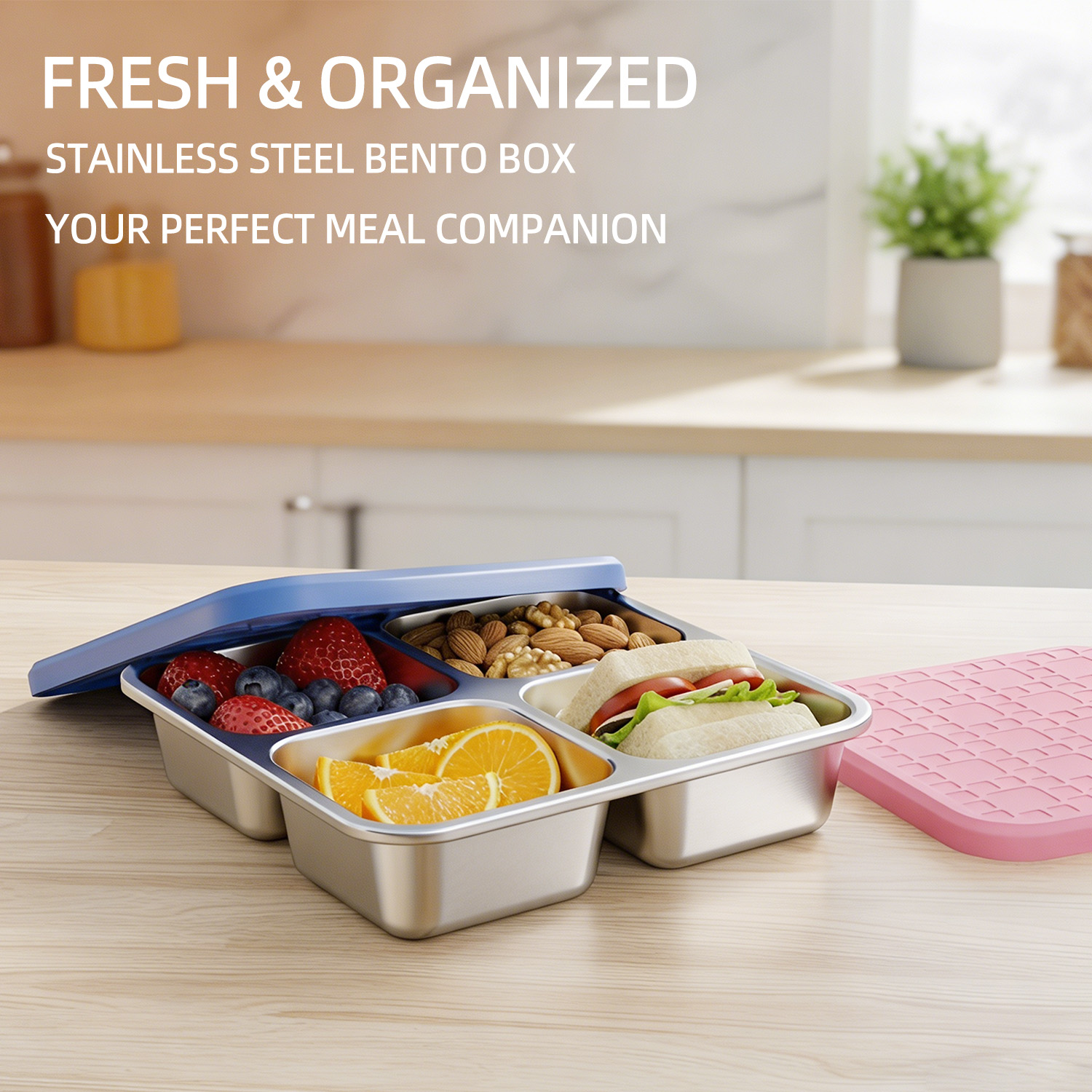 Meal Prep Box - Pojemnik na lunch ze stali nierdzewnej