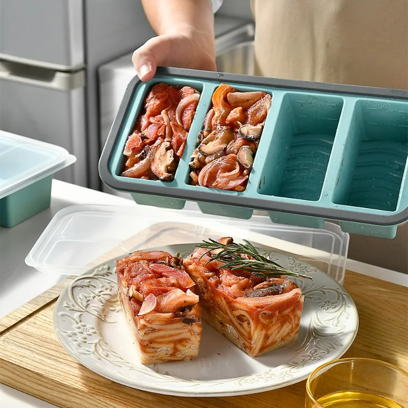 Souper Cubes, silikonowe formy – Meal Prep Chia Pudding recenzja i cena