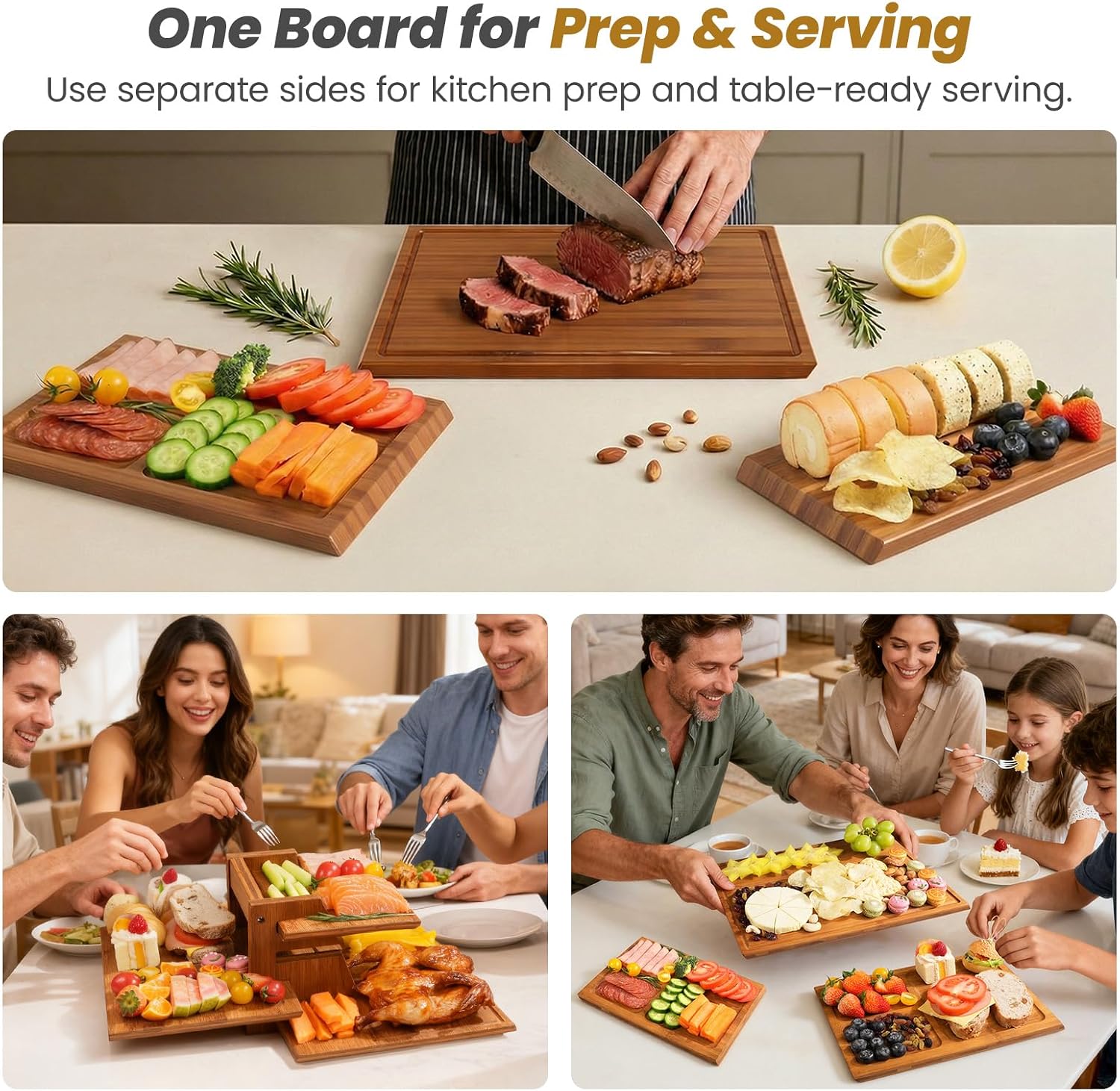 Zestaw bambusowych desek do kr – Meal Prep For Cutting recenzja i cena