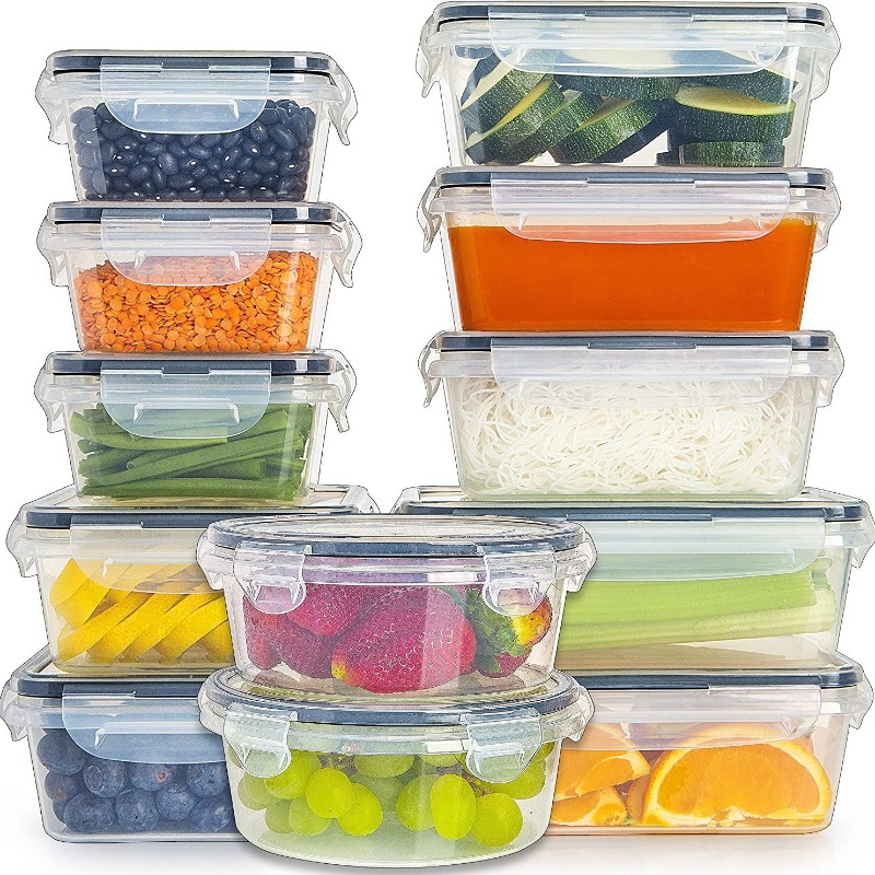 12 szt. Hermetycznych pojemnik – Meal Prep Veggie recenzja i cena