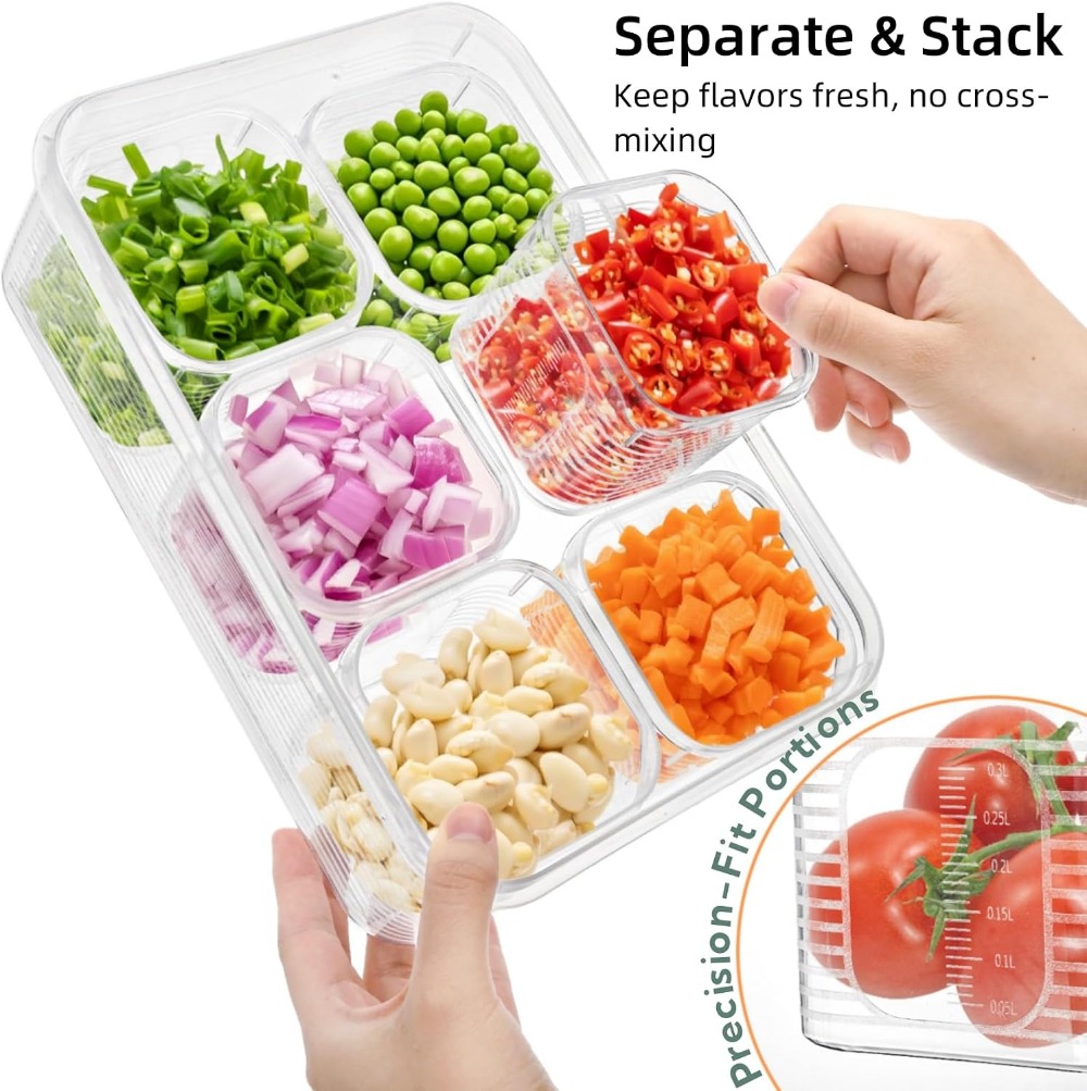 28-częściowy zestaw organizeró – Meal Prep Veggie recenzja i cena