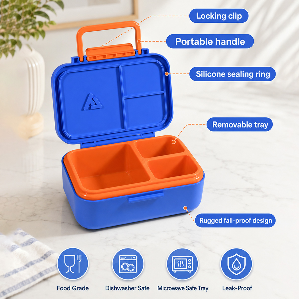 Pudełko na lunch Bento z izolo – Meal Prep Box recenzja i cena