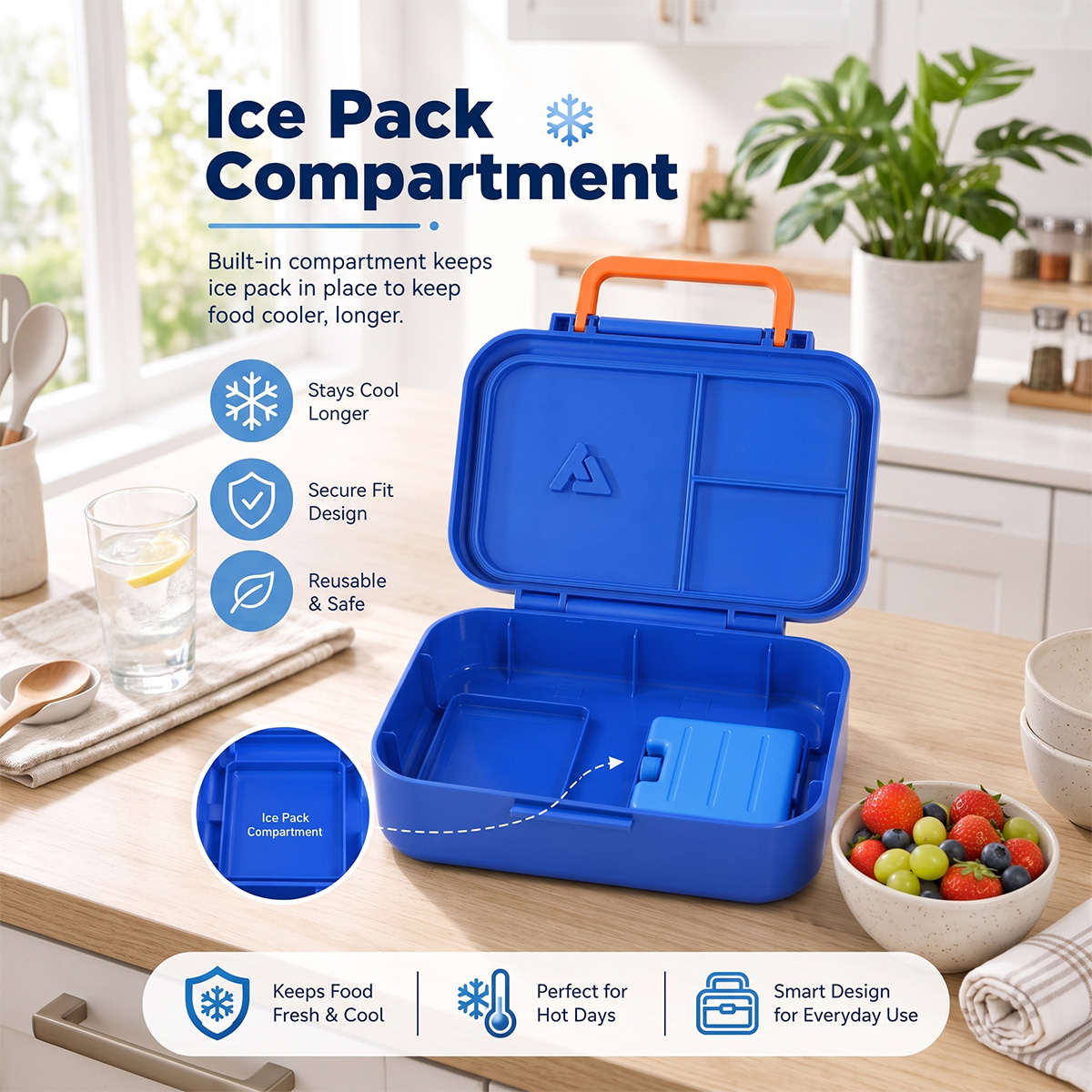 Pudełko na lunch Bento z izolo – Meal Prep Box recenzja i cena