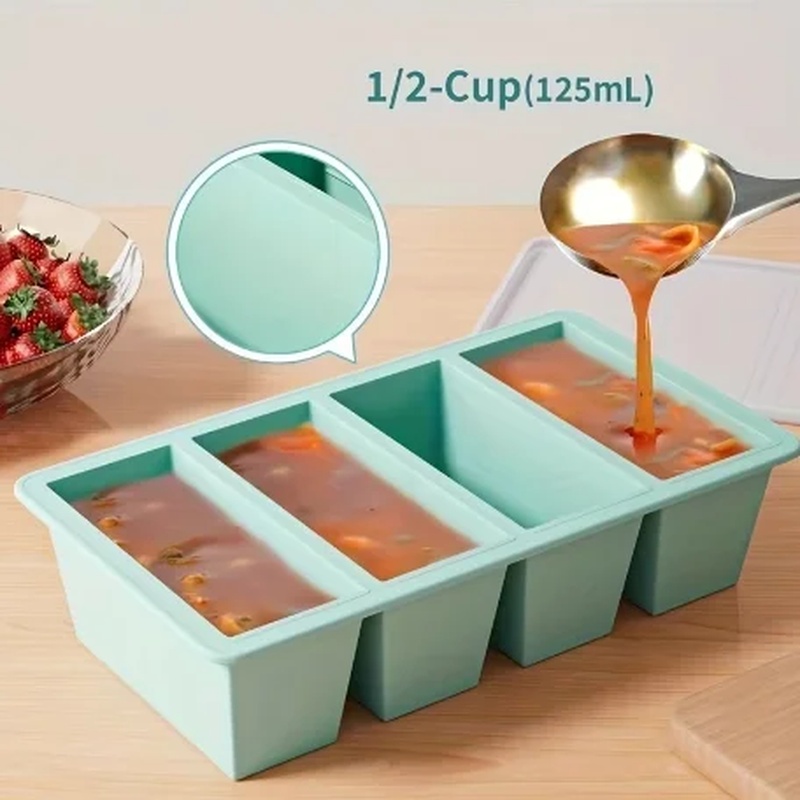 Silikonowa forma do zamrażarki – Meal Prep Chia Pudding recenzja i cena