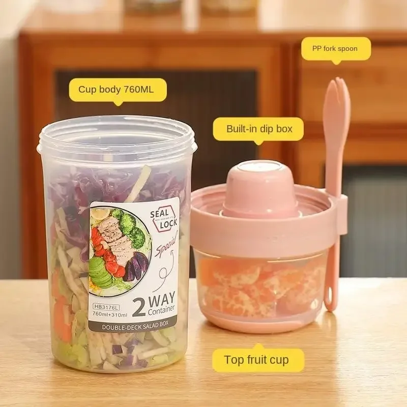 JUSTINLAU Przenośny Kubek na S – Meal Prep Box recenzja i cena