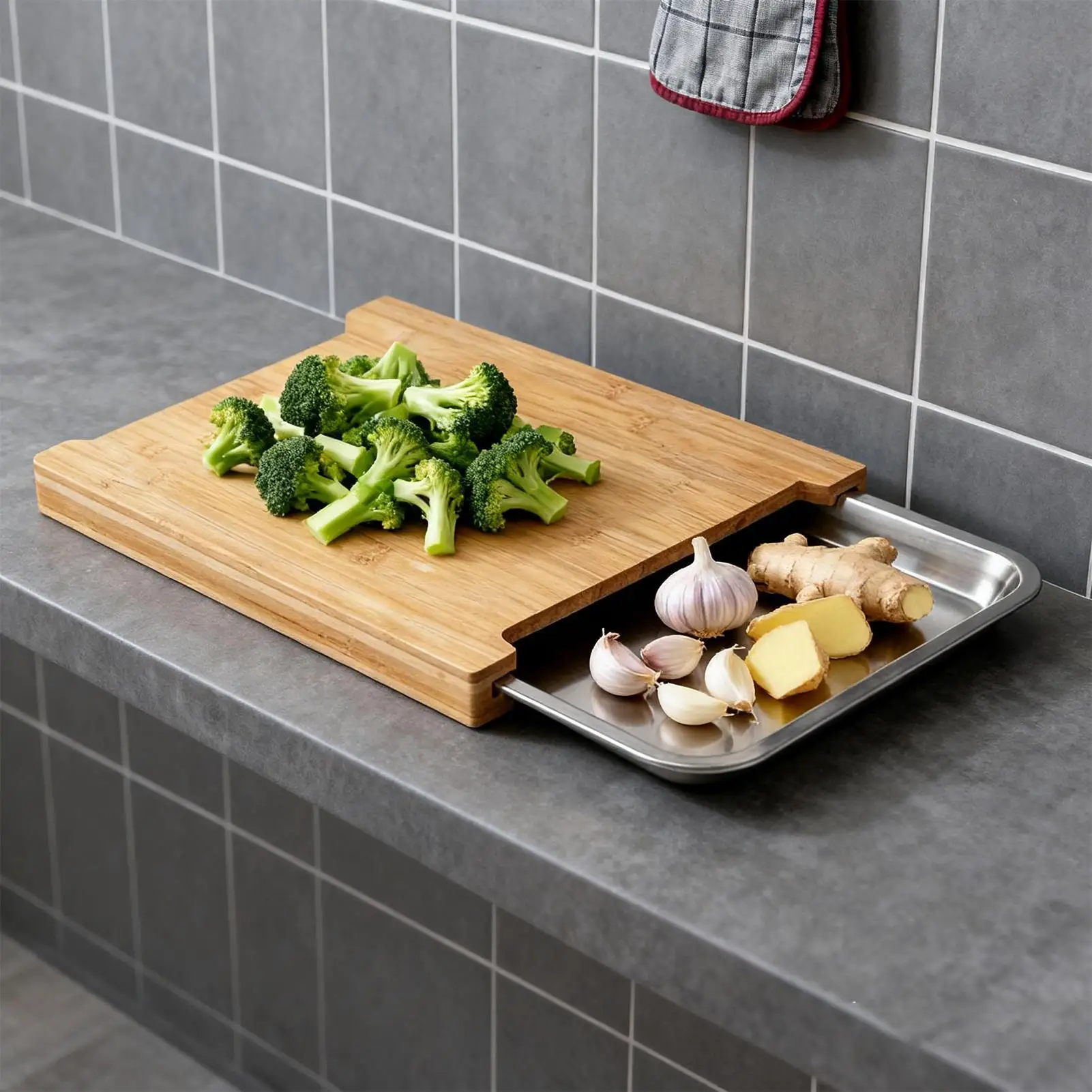 Drewniana deska do krojenia, a – Meal Prep Veggie recenzja i cena