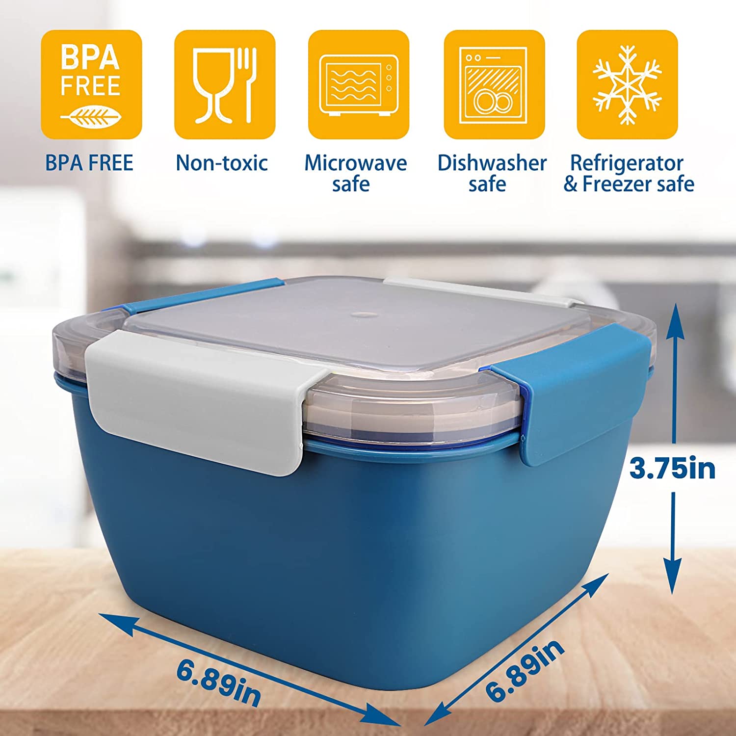 1100ml/1500ml Przenośny pojemn – Meal Prep Box recenzja i cena