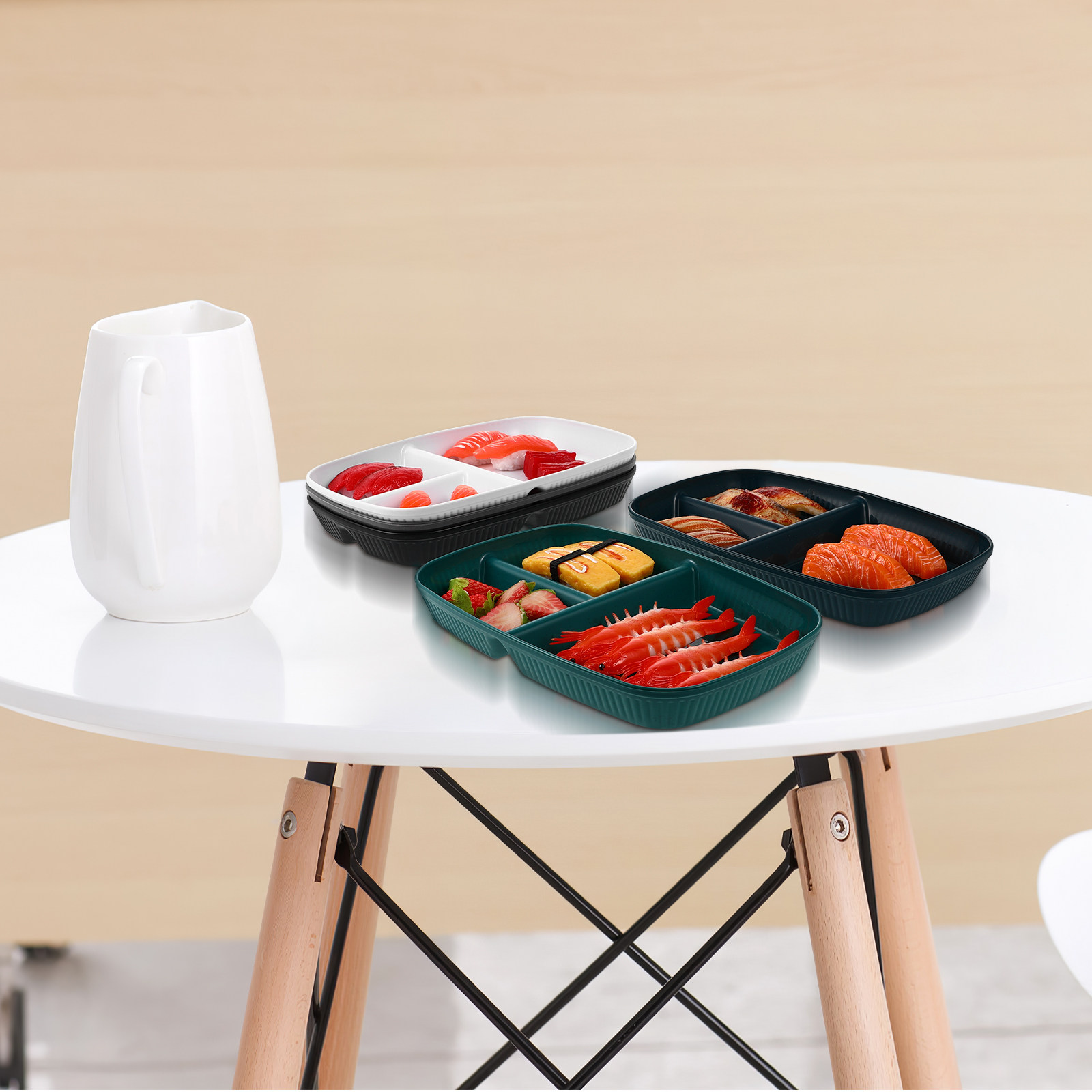 5 sztuk – talerz z przegródkam – Meal Prep Diet recenzja i cena