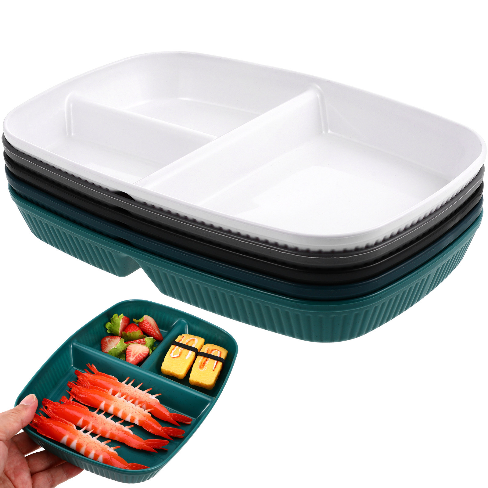 5 sztuk – talerz z przegródkam – Meal Prep Diet recenzja i cena