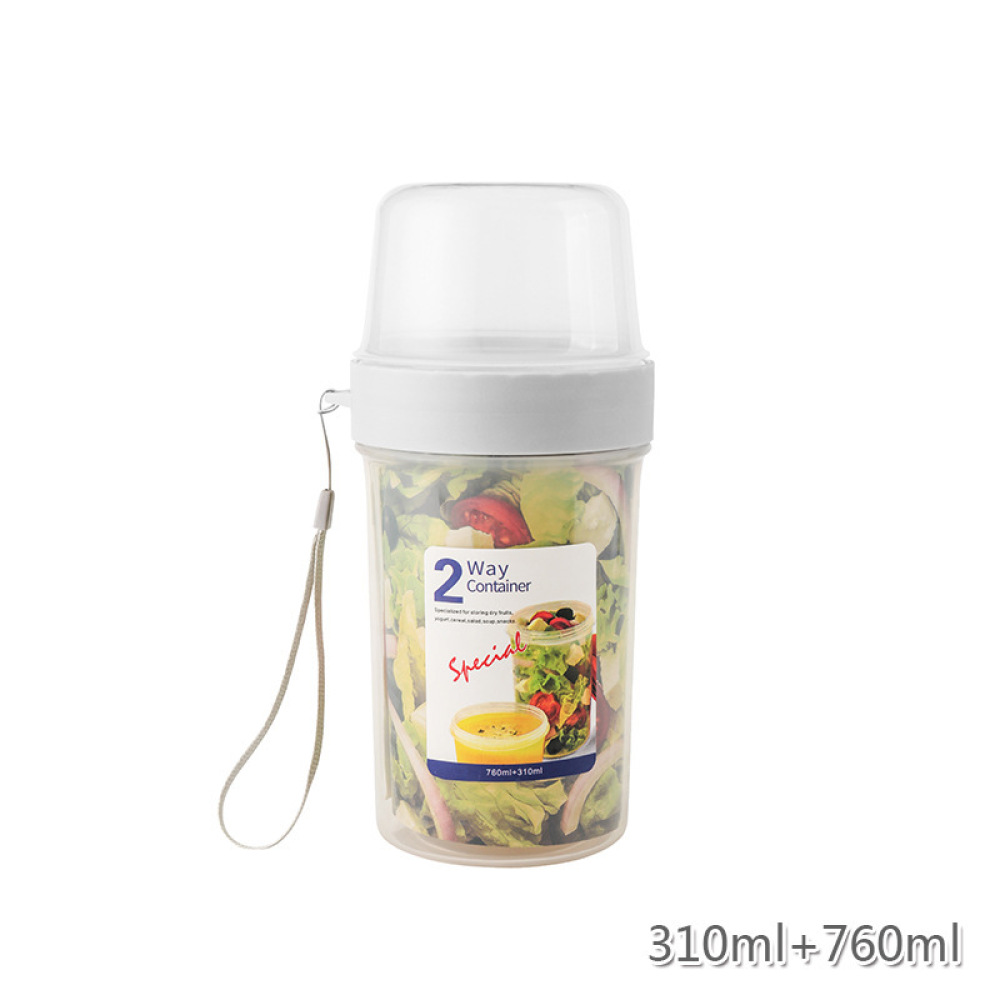 Dwupoziomowy szczelny pojemnik – Meal Prep Yogurt Containers recenzja i cena